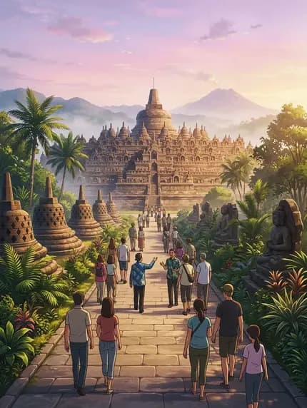 Indonesian - Borobudur Temple