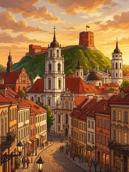 Lithuanian - Vilnius Old Town