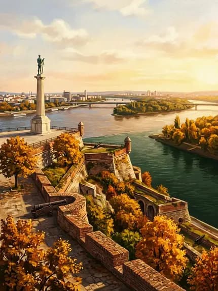 Serbian - Kalemegdan & the Confluence