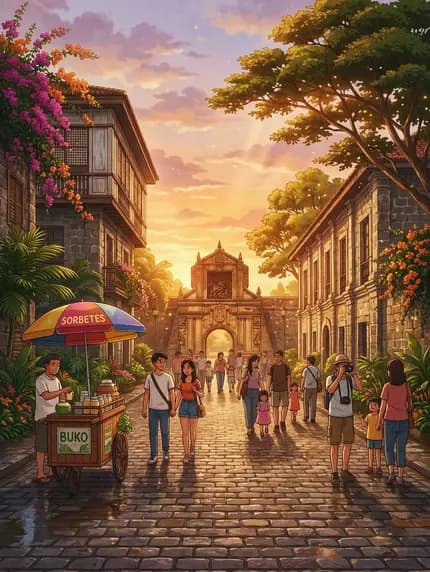 Filipino - Intramuros, Manila